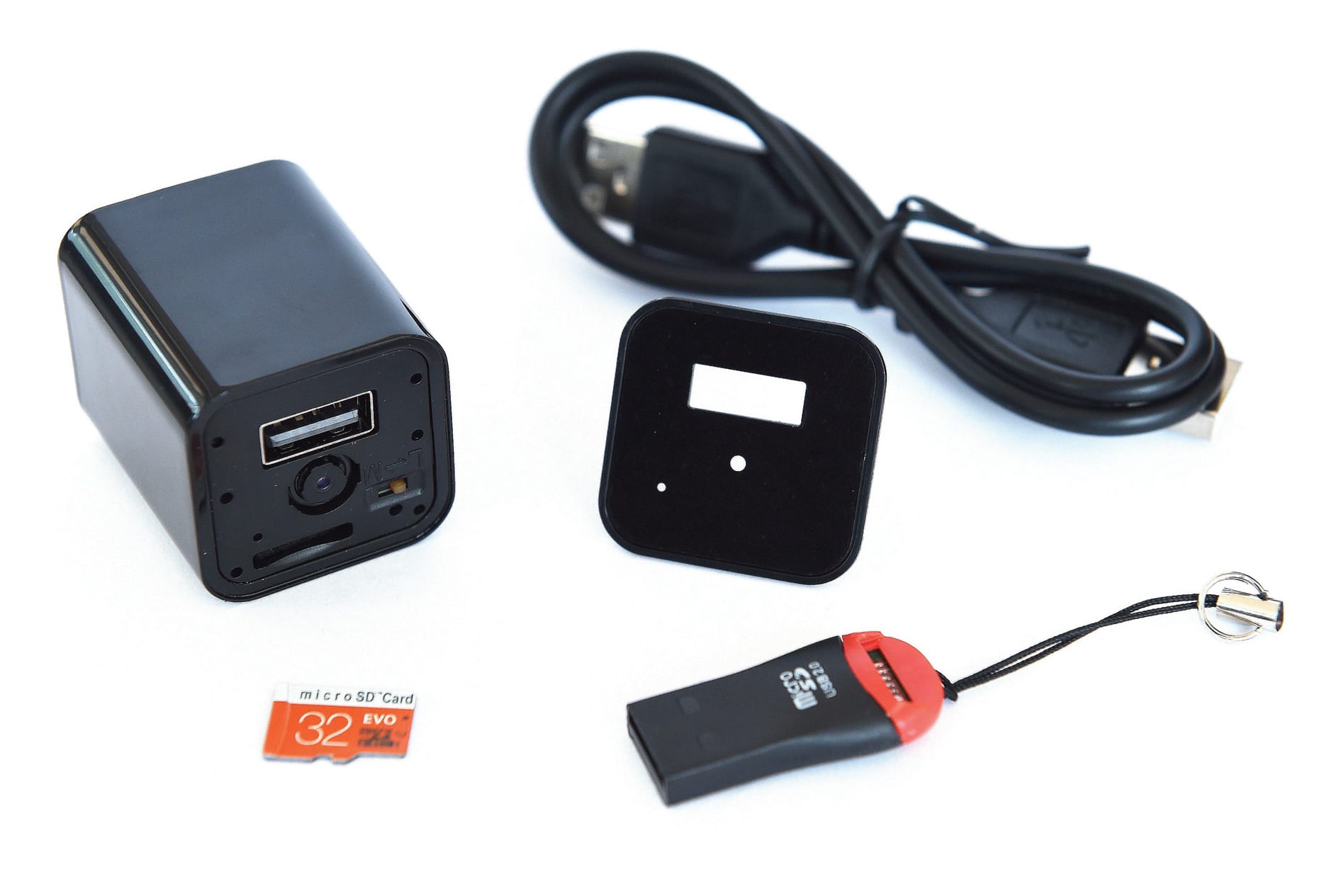 HD Mini USB Wall Charger Investigative Camera